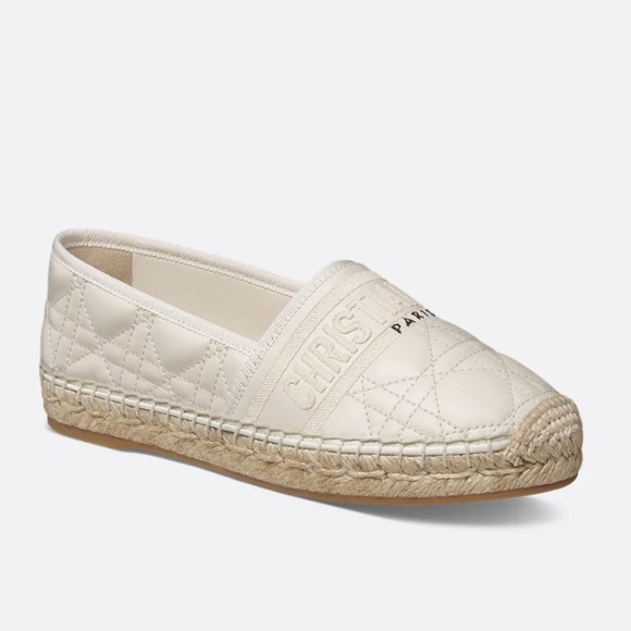 Dior Shoes Dior White Espadrilles Flat Shoes Espadrilles Dior